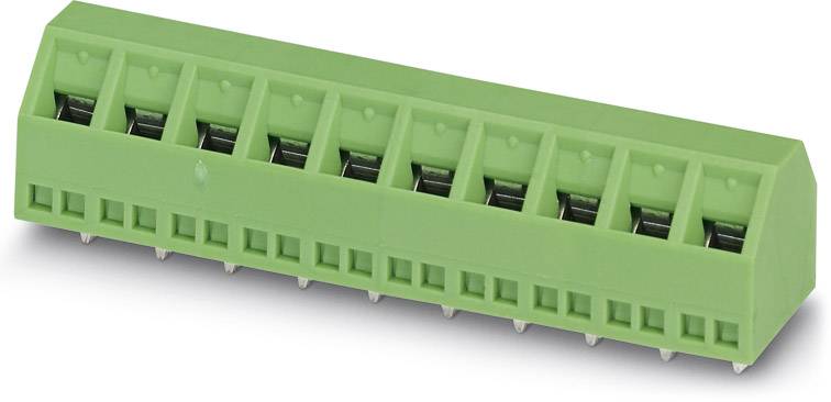 Bornier à vis Phoenix Contact SMKDSN 1,5/ 9-5,08 1869282 1.50 mm² Nombre de pôles 9 vert 100 pc(s)