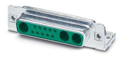 Embase SUB-D femelle 13 pôles Phoenix Contact 1655412 90 ° à souder 10 pc(s)