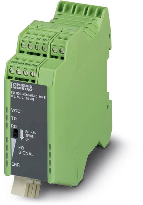 Phoenix Contact Convertisseur fibre optique PSI-MOS-RS485W2/FO1300 E convertisseur fibre optique