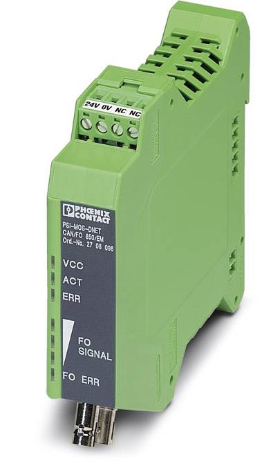 Phoenix Contact Convertisseur fibre optique PSI-MOS-DNET CAN/FO 850/EM convertisseur fibre optique