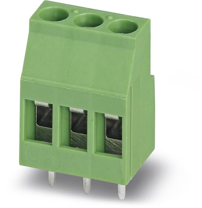 Bornier à vis Phoenix Contact MKDS 3/ 2-B-5,08 1707904 2.50 mm² Nombre de pôles 2 vert 50 pc(s)