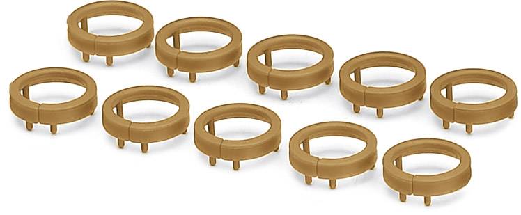Connecteur non confectionné pour capteurs/actionneurs Phoenix Contact VS-08-RJ45-Q-COD-BN 1658147 Anneau de codage 10 pc(s)