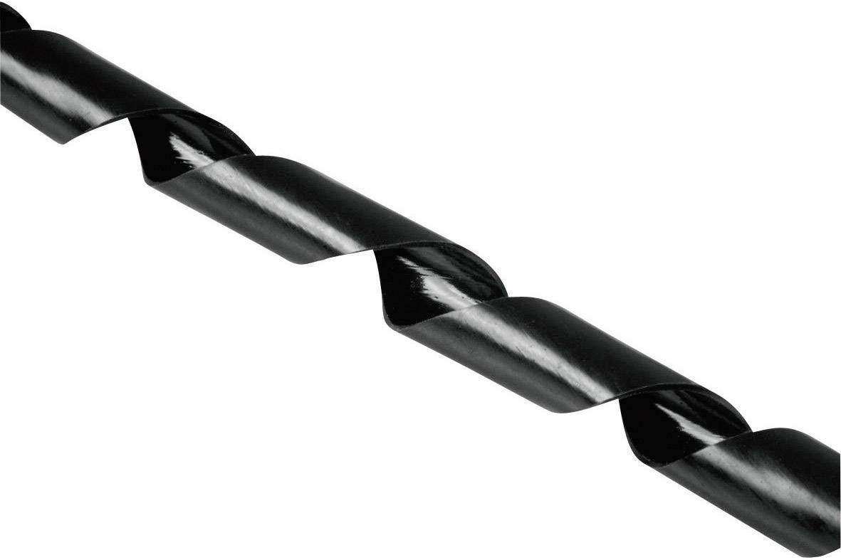 Hama Tube guide-câbles Polyéthylène noir flexible (Ø x L) 30 mm x 2500 mm 1 pc(s) 00020509
