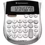 Texas Instruments TI-1795 SV Calculatrice de poche argent Ecran: 8 solaire, à pile(s) (l x H x P) 118 x 10 x 138 mm Texas Instruments TI-1795 SV Calculatrice de poche argent Ecran: 8 solaire, à pile(s) (l x H x P) 118 x 10 x 138 mm