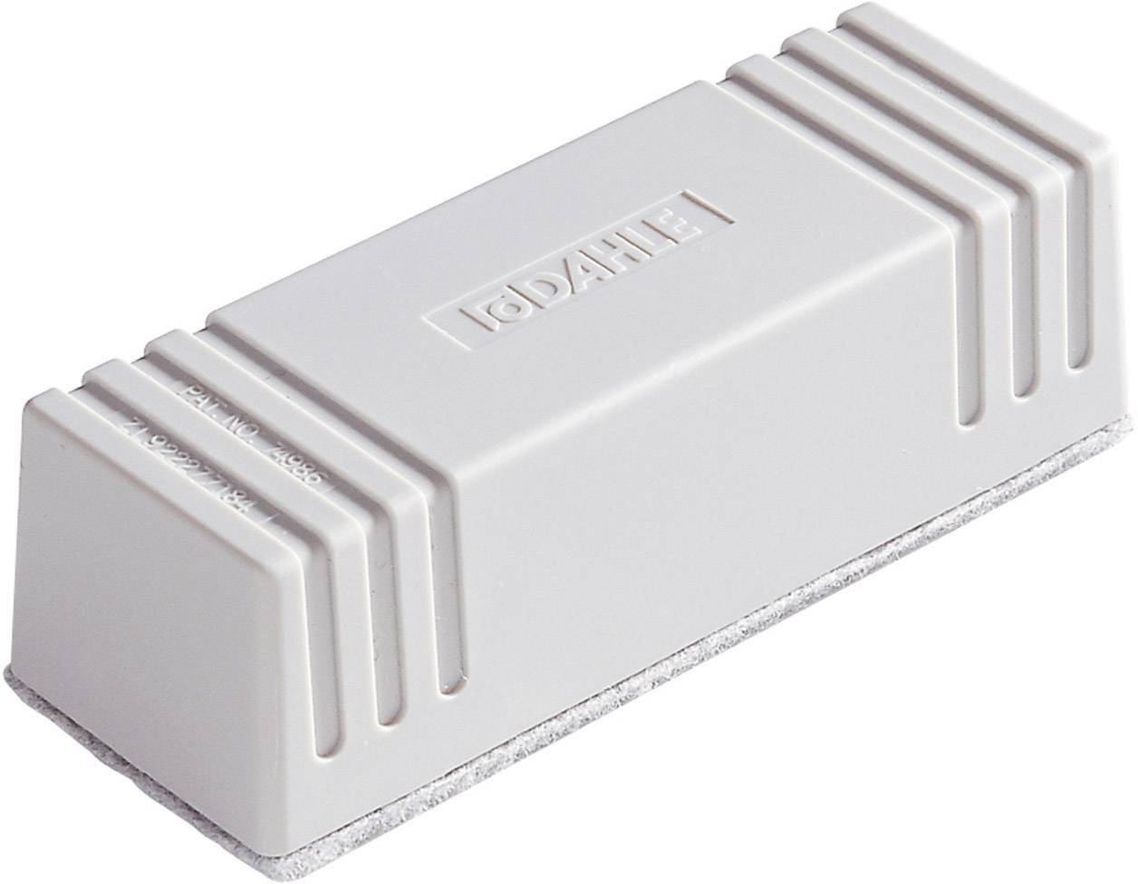 Gomme à effacer rectangulaire blanche avec des rainures sur les côtés et l'inscription 'TOMATE' sur le dessus.