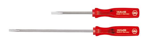 Tournevis pour vis à fente 1.6 mm x 10 mm Wiha Classic 186 00235 Longueur de la lame: 200 mm 1 pc(s)