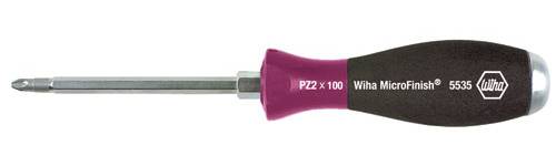 Wiha 29158 pour l'atelier Tournevis cruciforme PZ 1 Longueur de la lame: 107 mm DIN ISO 8764
