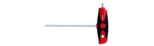 Clé coudée pour vis à 6 pans creux 4 mm Wiha 26167 Longueur de la lame: 150 mm N/A