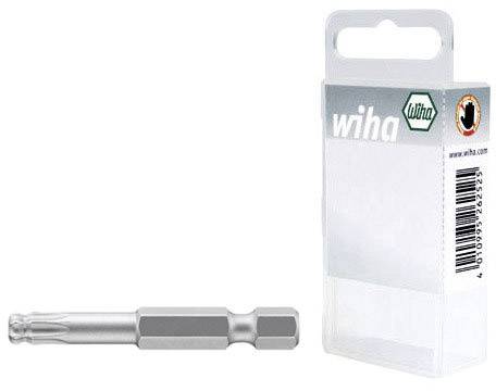 Embout Torx T 20 Wiha 32808 Acier Chrome-Vanadium trempé Forme (embouts): E 6.3 1 pc(s)