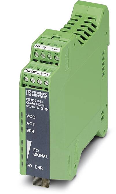 Phoenix Contact Convertisseur fibre optique PSI-MOS-DNET CAN/FO 660/BM convertisseur fibre optique