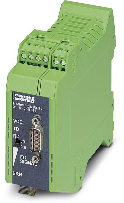 Phoenix Contact Convertisseur fibre optique PSI-MOS-RS232/FO 660 E convertisseur fibre optique