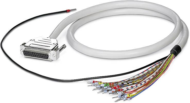 Câble blindé Contenu: 1 pc(s) Phoenix Contact CABLE-D-50SUB/F/OE/0,25/S/2,0M 2926328