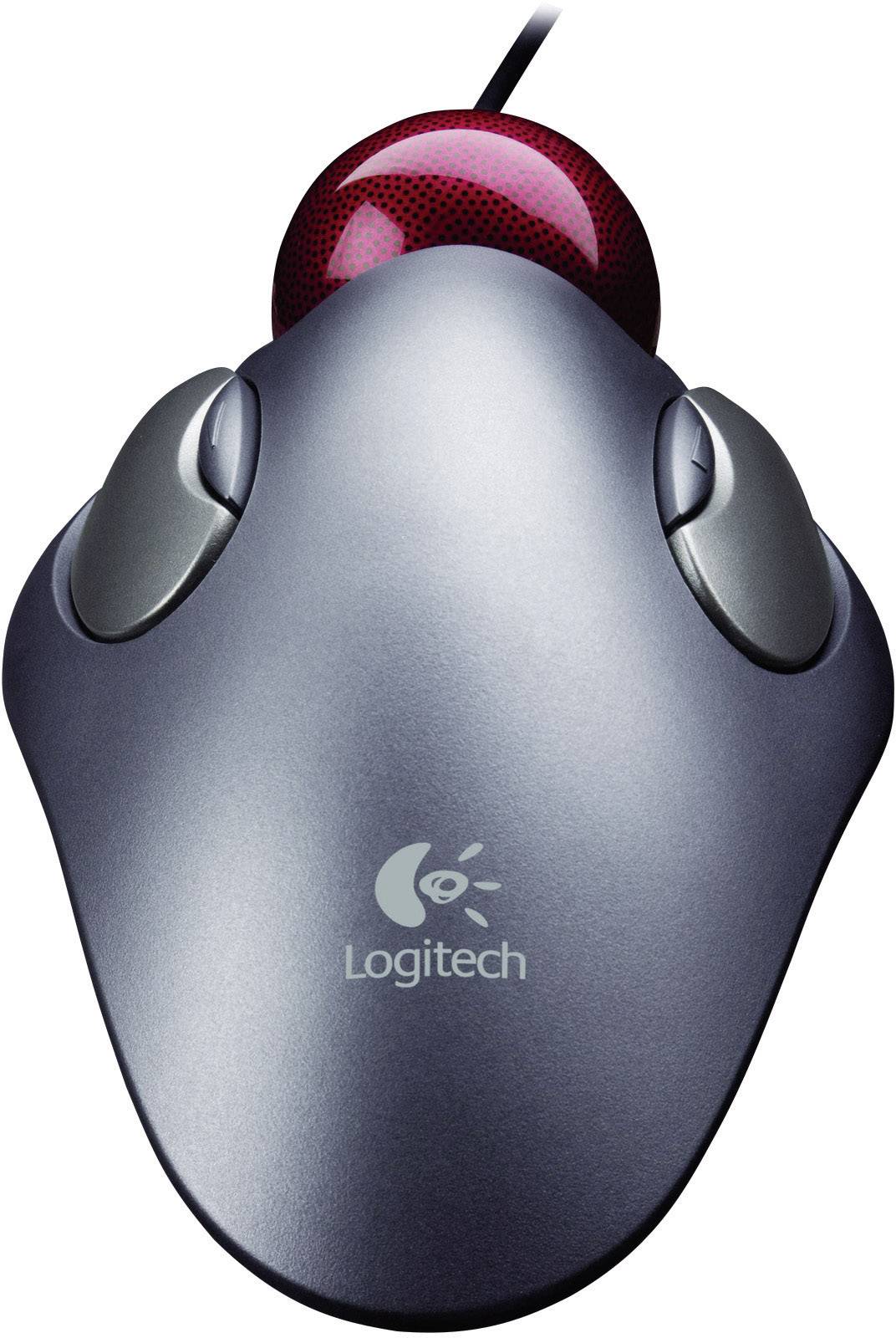 Trackball Logitech Trackman Marble USB optique noir