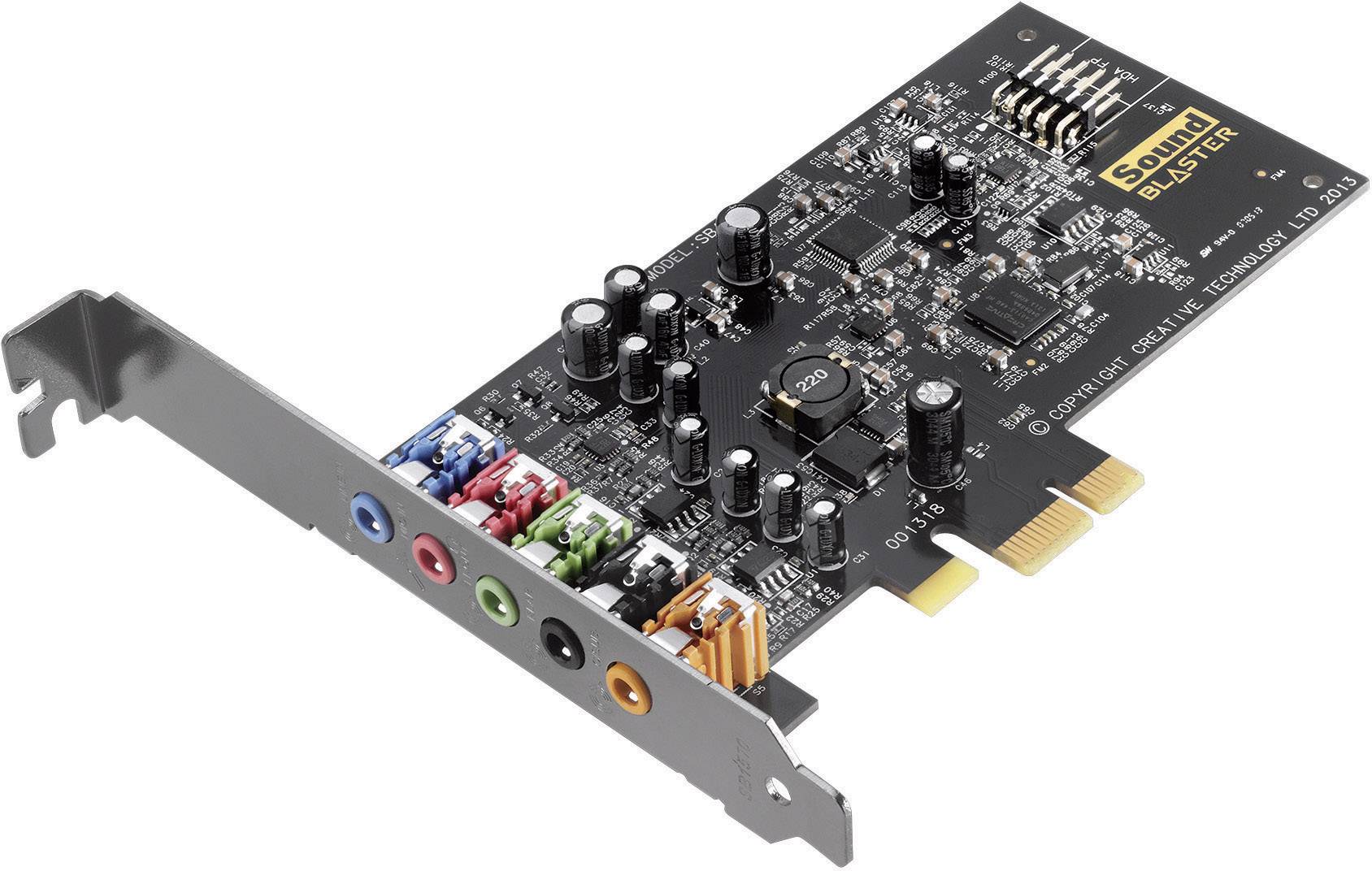 Carte son interne 5.1 Sound Blaster SoundBlaster Audigy FX PCIe x1