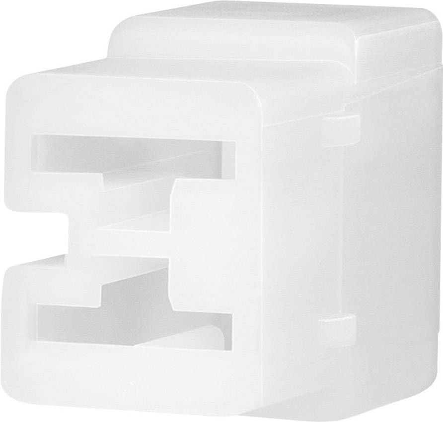 Boîtier femelle pour câble série FASTIN-FASTON TE Connectivity 180923 Nbr total de pôles 2 Pas: 6.35 mm
