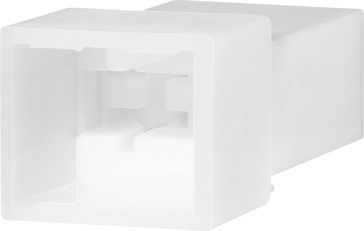 Boîtier femelle pour câble série FASTIN-FASTON TE Connectivity 180924 Nbr total de pôles 2 Pas: 6.35 mm