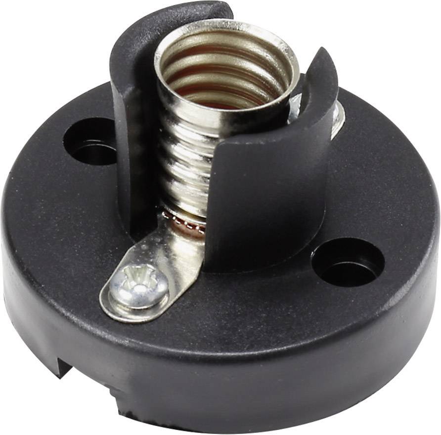 TRU COMPONENTS 794961 Support d'ampoule Culot (mini-lampes): E10 Connexion: cosses à souder 1 pc(s)