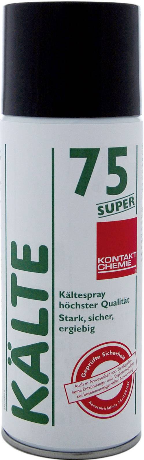 Aérosol réfrigérant KÄLTE 75 SUPER non inflammable -55 °C 400 ml Kontakt Chemie KÄLTE 75 SUPER