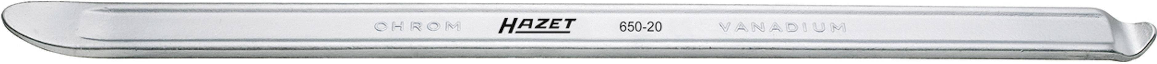 Tige métallique gravée 'HAZET 600-8' et 'MAXI-UM'.