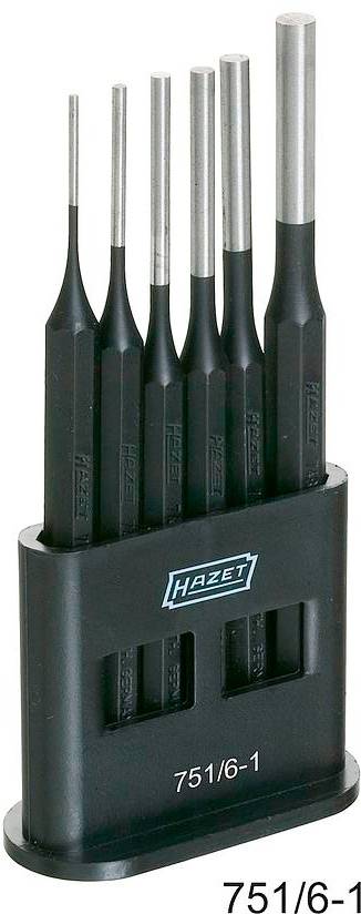 Jeu de chasse-goupilles 6 pcs Hazet 751/6-1