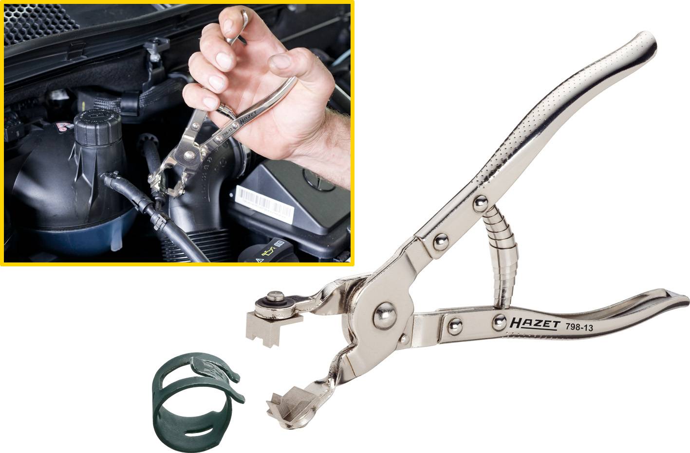 Pince pour colliers de serrage Hazet 798-13