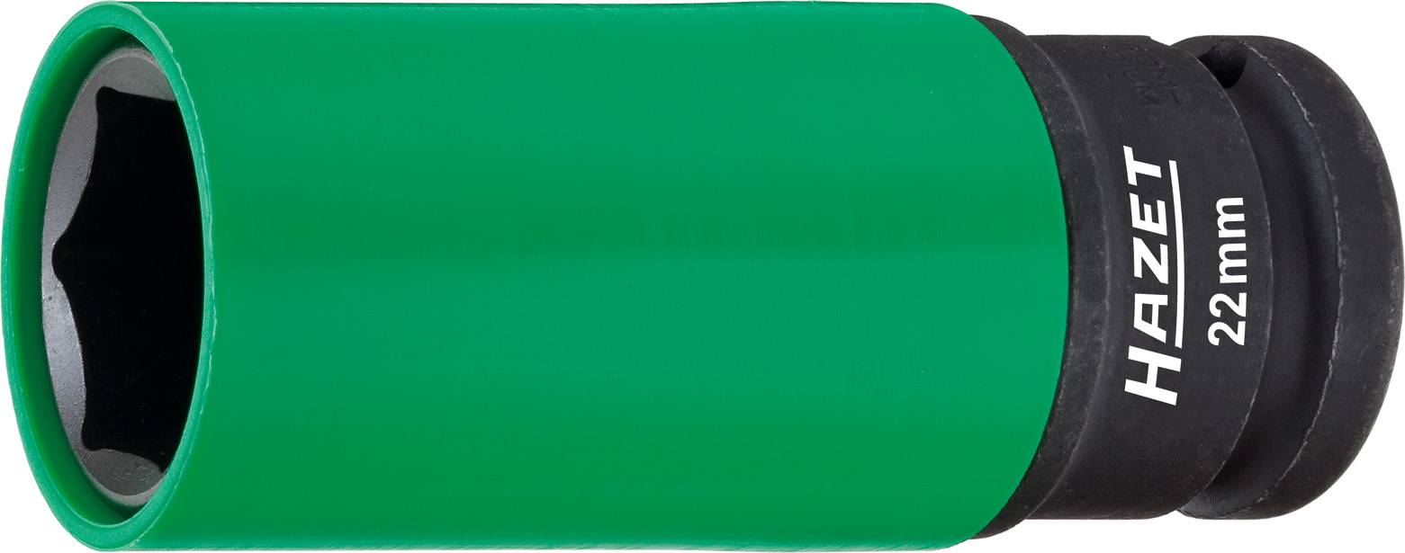 Douille à choc 6 pans extérieurs 22 mm Longueur: 85 mm Hazet 903SLG-22 Propulseur: 1/2" (12.5 mm) 1 pc(s)