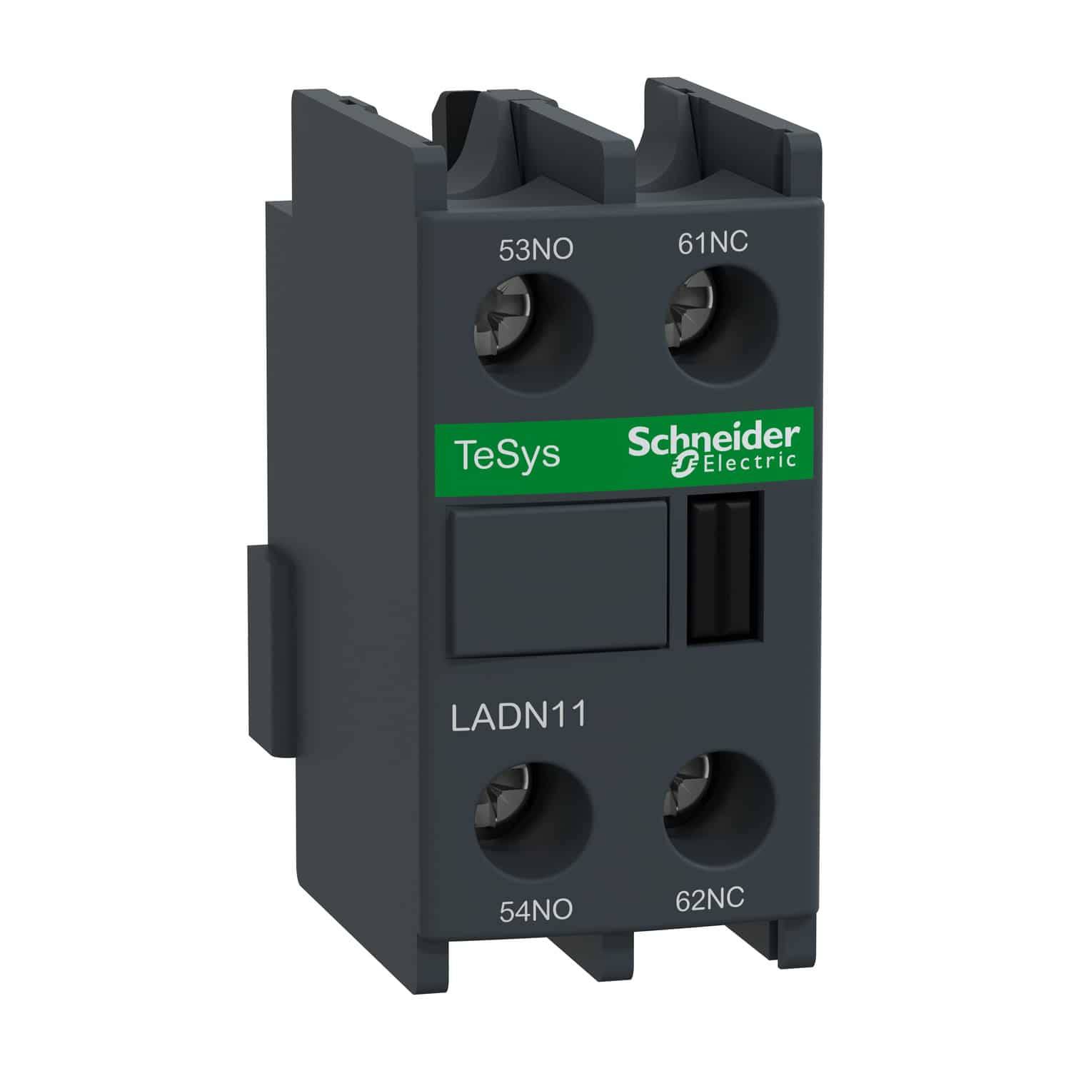 Schneider Electric LADN11 Bloc de contacts auxiliaires 1 NO (T), 1 NF (R) 1 pc(s)