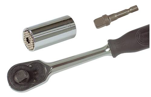 Wiha 20783 Clé à cliquet Gripper 3/8" (10 mm) 200 mm