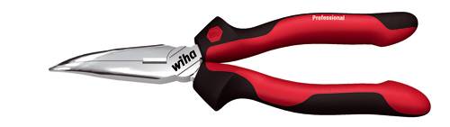 Wiha 26726 pour l'atelier Pince téléphonique coudée à 40° 200 mm
