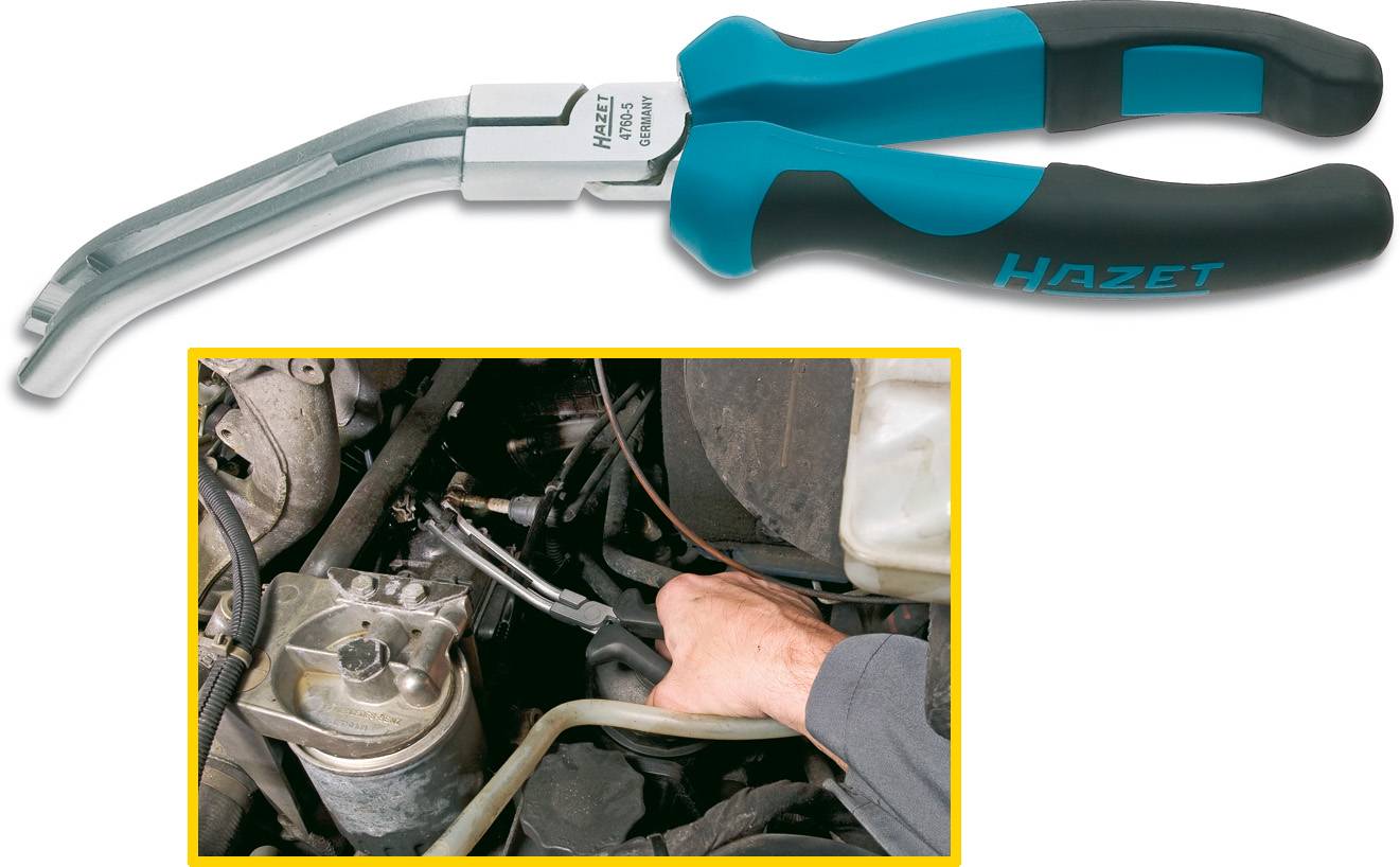 Hazet 4760-5 Pince pour cosses de bougies de préchauffage