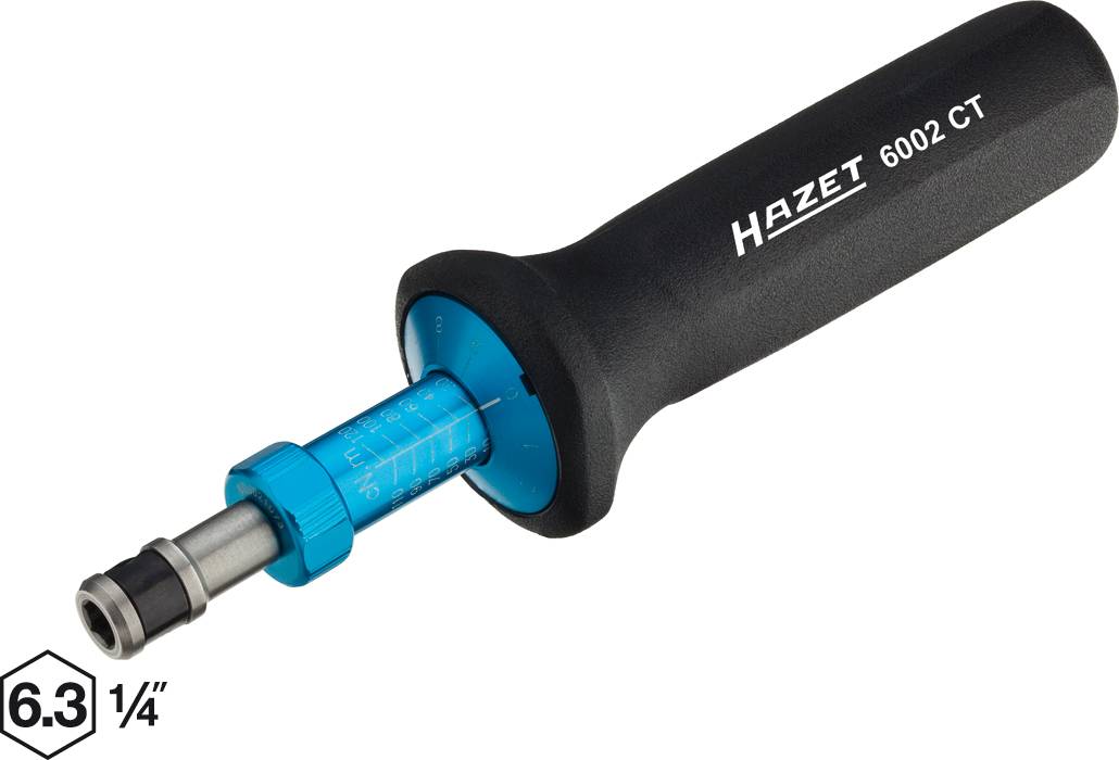 Hazet 6002CT pour l'atelier Tournevis dynamométrique 0.1 - 1.2 Nm