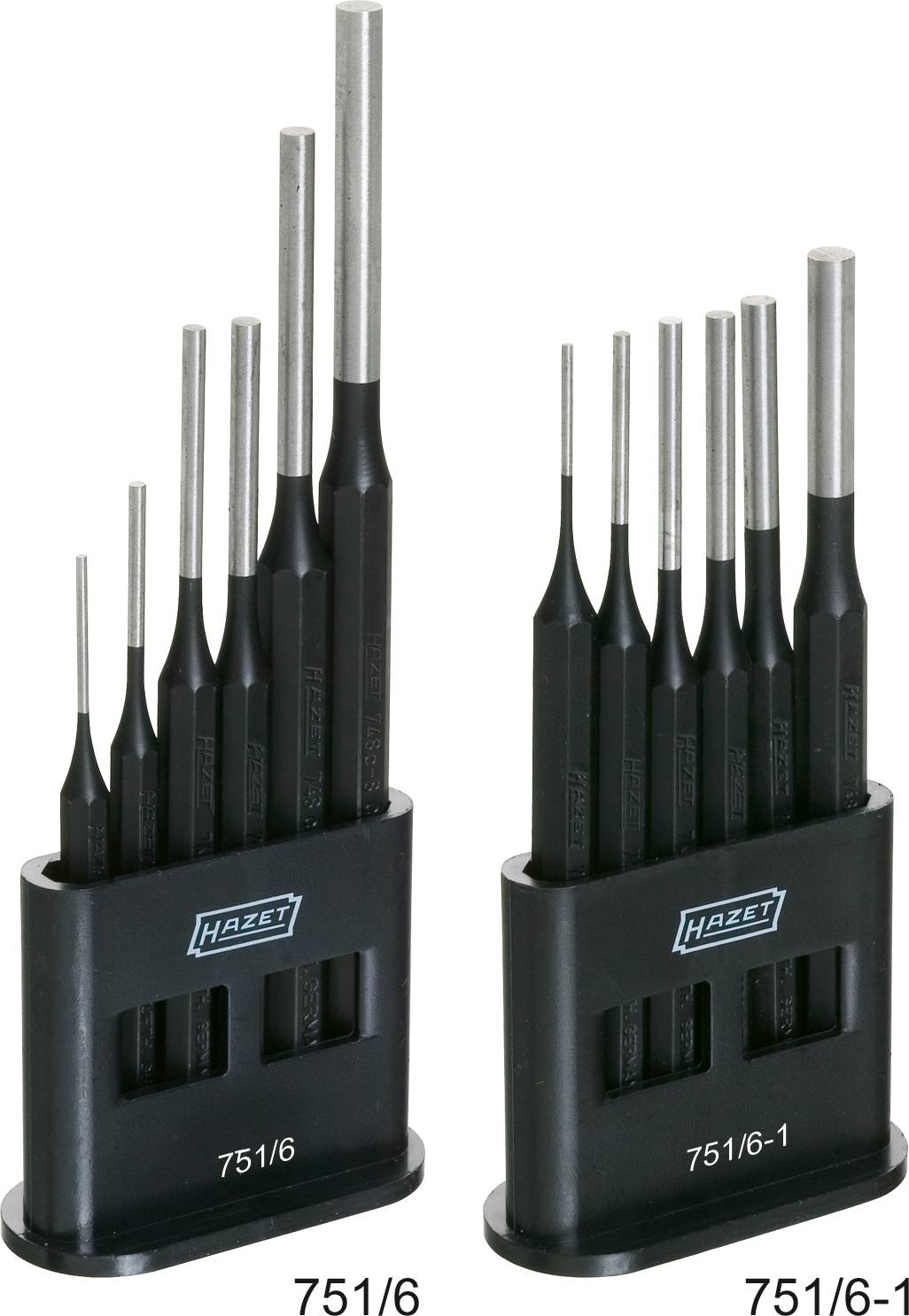 Jeu de chasse-goupilles, 6 pcs Hazet 751/6