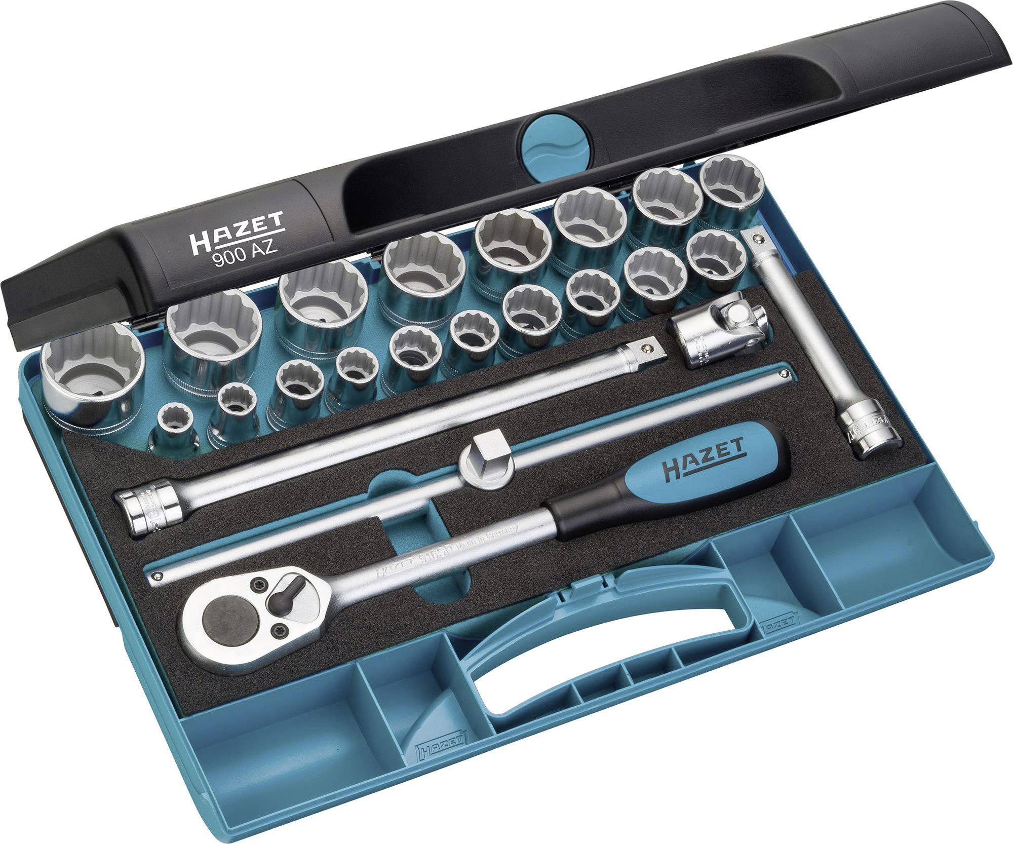 Hazet Jeu de clés à douille en pouces 1/2" (12.5 mm) 23 pièces 900AZ