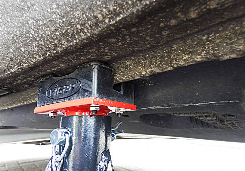 Paire de chandelles de levage Vigor V2477 N/A 465 mm 3 t
