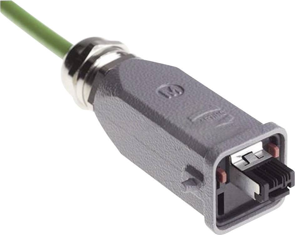 Connecteur Han® 3 A RJ45 HARTING Han® 3 A RJ45 09451151100 gris Contenu: 1 pc(s)