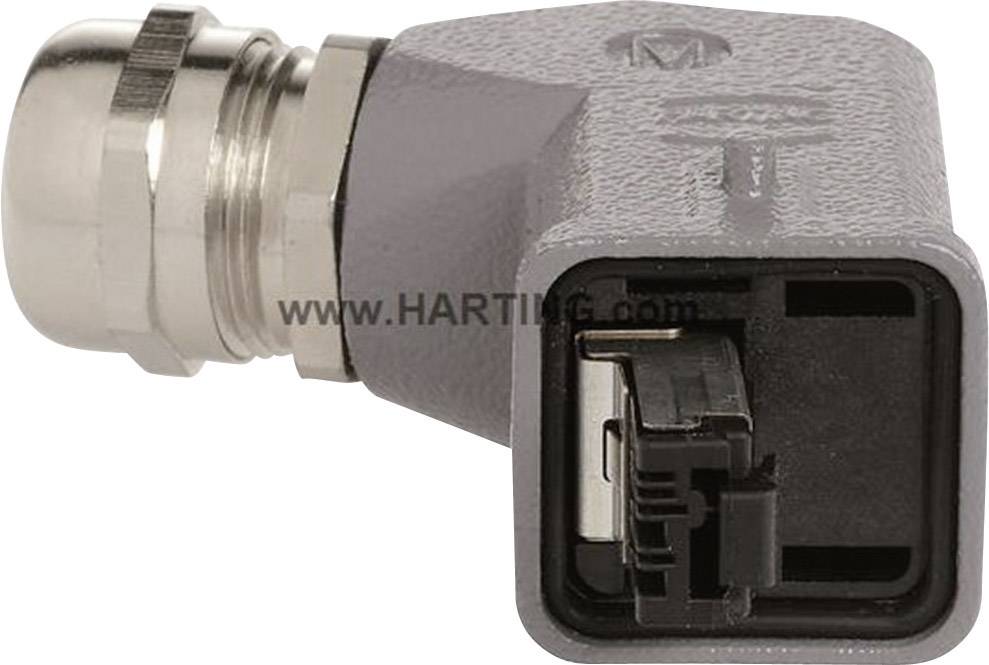 Connecteur Han® 3 A RJ45 Harting Han® 3 A RJ45 09451151104 gris Contenu: 1 pc(s)