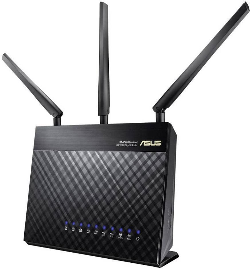Routeur Wi-Fi Asus RT-AC68U 1.9 GBit/s 2.4 GHz, 5 GHz