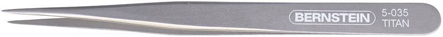 Bernstein Tools for Electronics 5-035 Pince brucelle de précision Super-pointue 120 mm