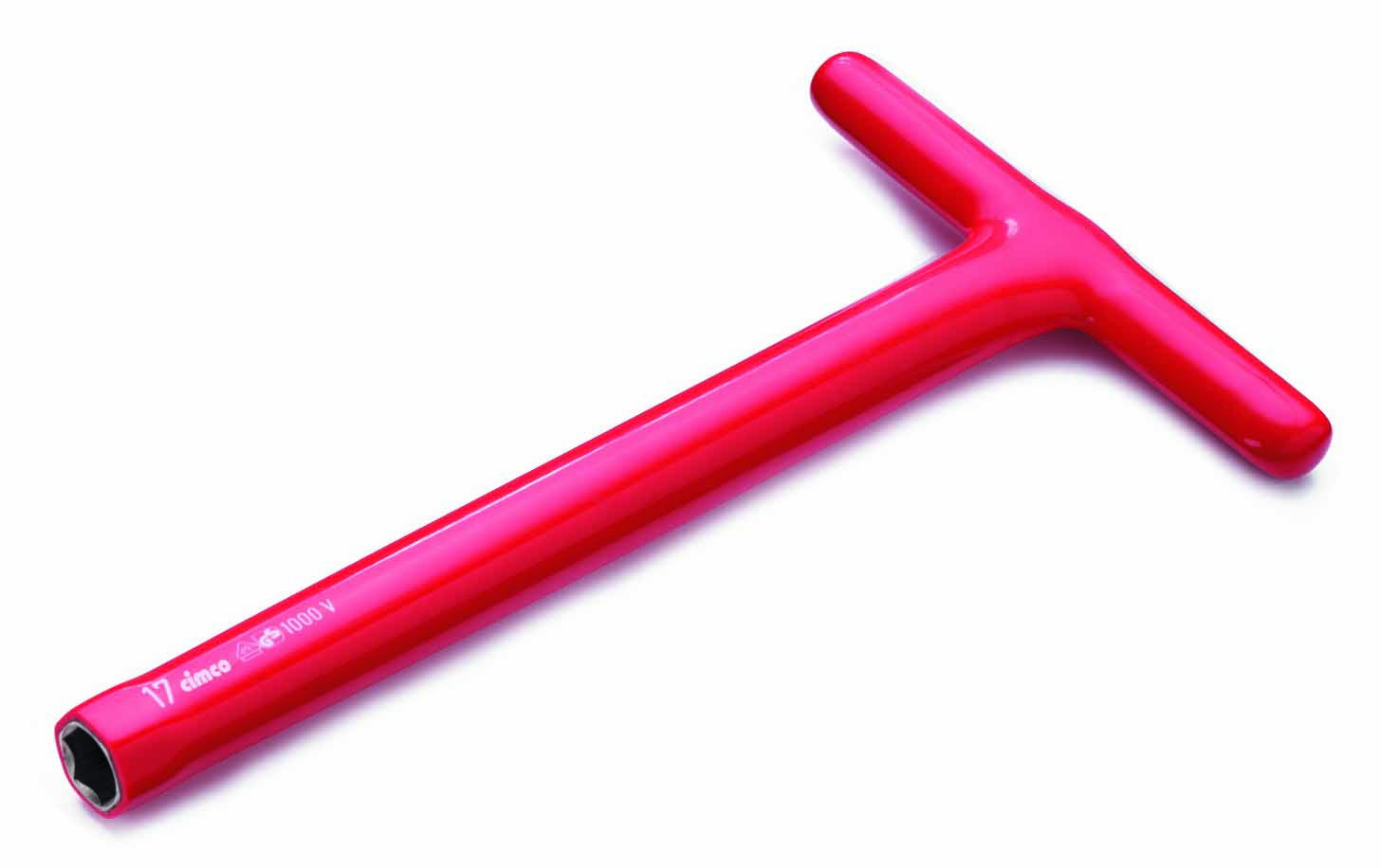 Clé à pipe de forme T, tige 300mm, poignée 160mm, SW13 Cimco 110856