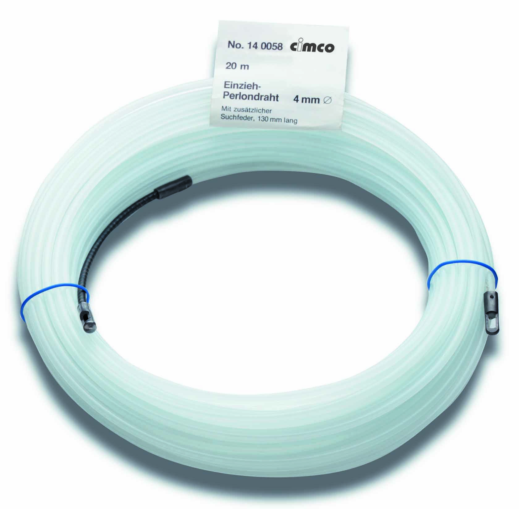 Tire-fils en perlon 20 m env. 130 mm 900N Cimco 140058