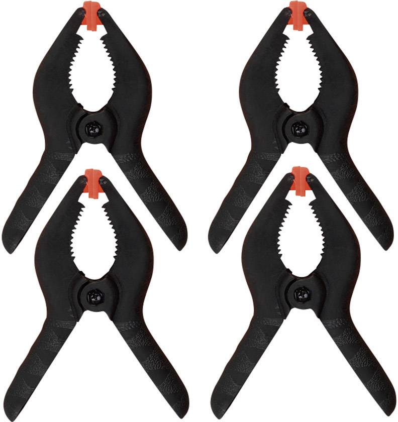 Lot de 4 mini-pièces de serrage