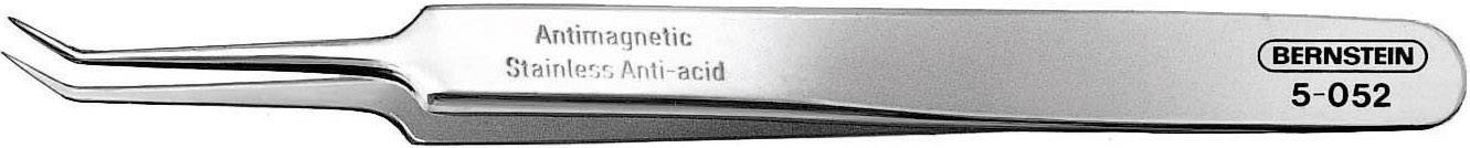 Bernstein Tools for Electronics 5-052 Pince brucelle CMS 5b SA Super-pointue, courbée 110 mm