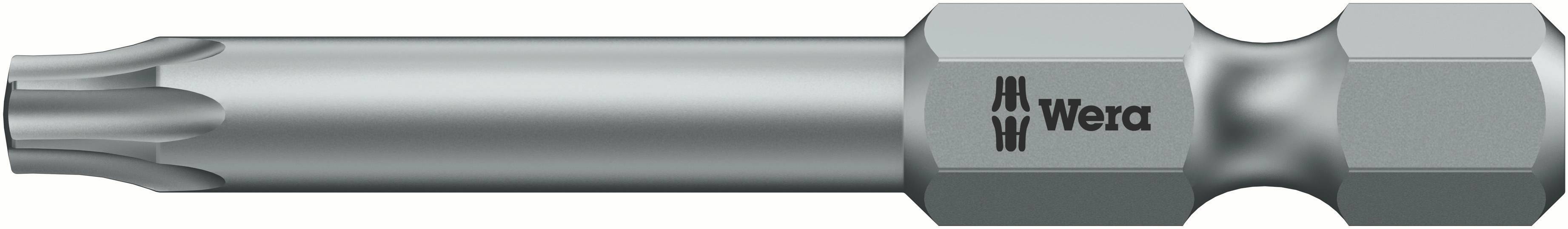 Embout à six pans de la marque Wera, adapté pour les vis Torx.