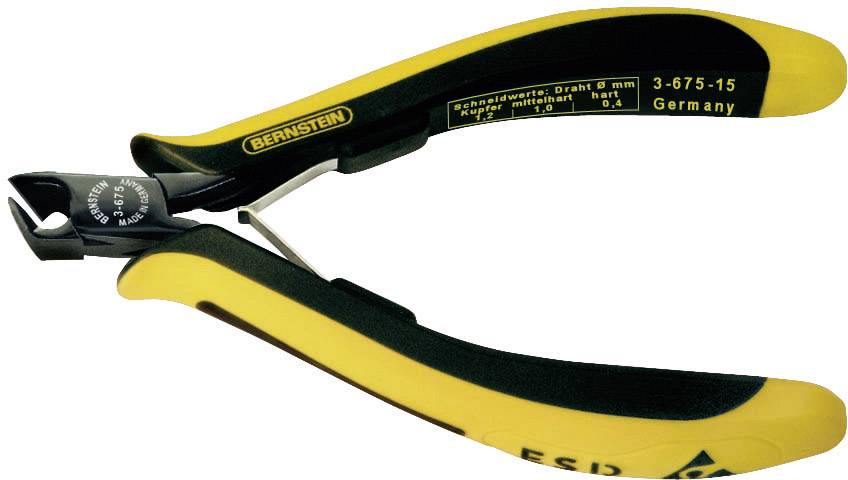 Bernstein Tools EUROline-Conductive 3-675-15 antistatique (ESD) Pince coupante frontale-diagonale avec facette 115 mm