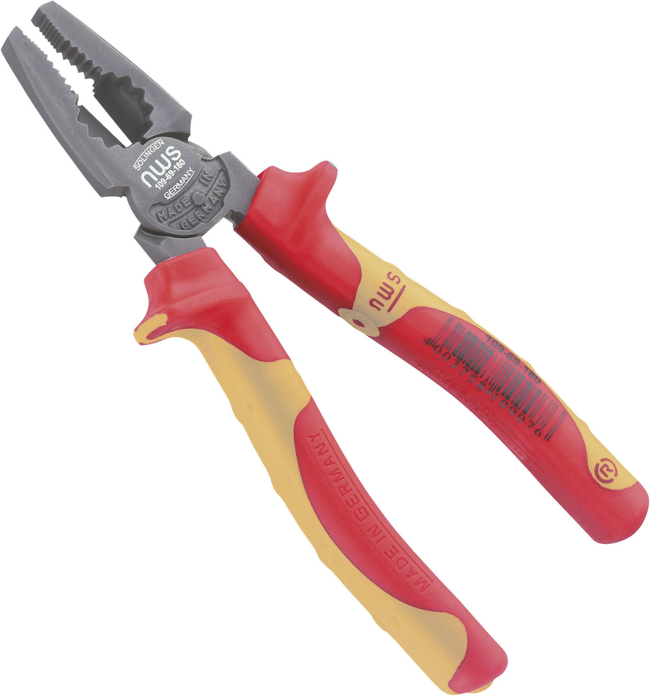 NWS 109-69-VDE-180 VDE Pince universelle 180 mm