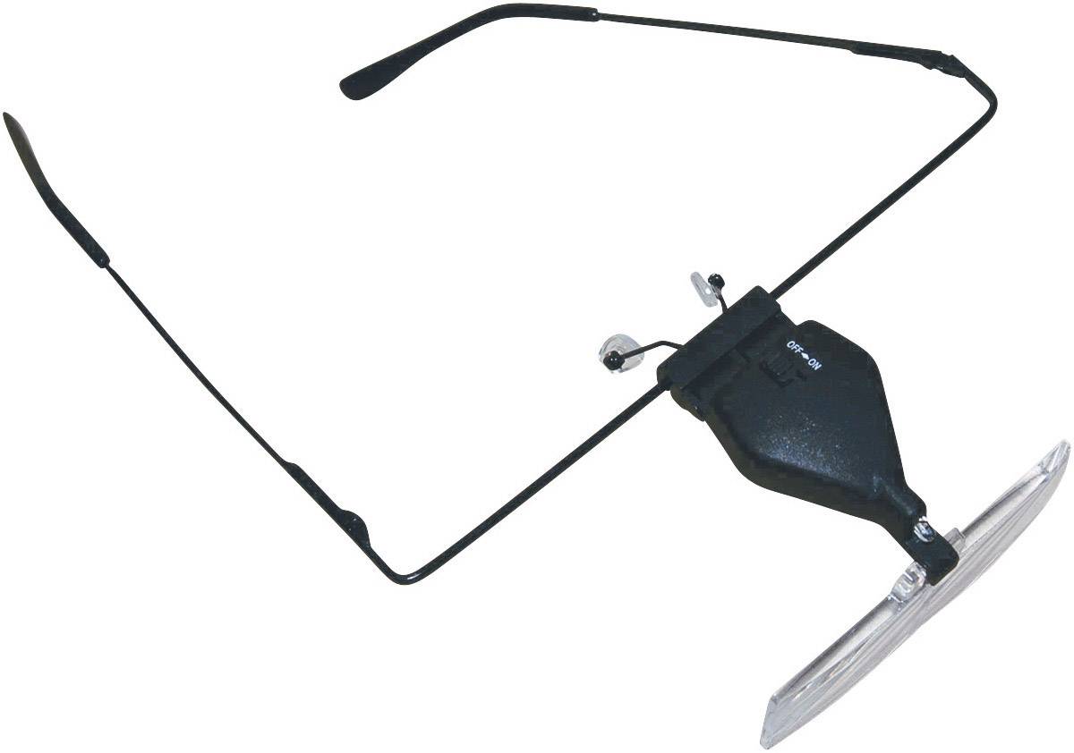 RONA 450515-1.5 Lunettes-loupe avec éclairage LED Grossissement: 1.5 x, 2.5 x, 3.5 x