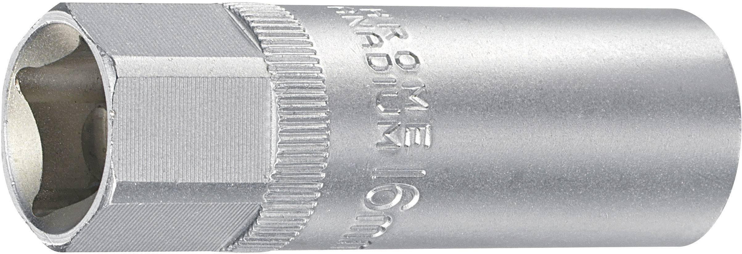 Douille pour bougie de préchauffage 6 pans extérieurs 16 mm TOOLCRAFT 812591 Propulseur: 1/2" (12.5 mm) 1 pc(s)