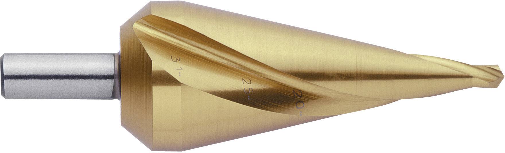 Exact 05282 Foret conique 5 - 20 mm HSS TiN tige à 3 surfaces 1 pc(s)