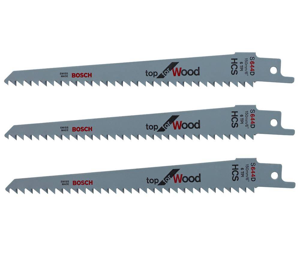 Lot de 3 lames pour élagueur Keo Bosch Home and Garden F016800303 Longueur lame de scie 150 mm 1 pc(s)