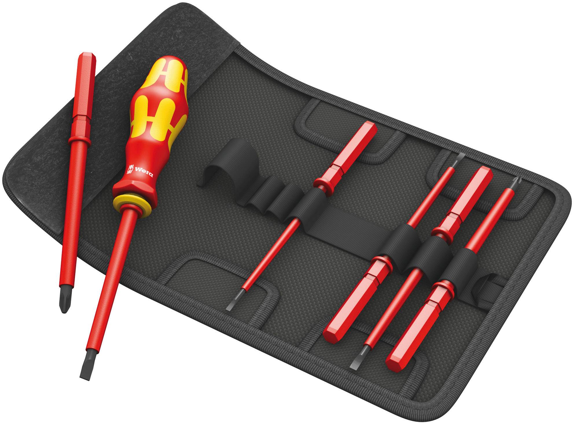 Set de tournevis VDE Kraftform Kompakt® 7 pces